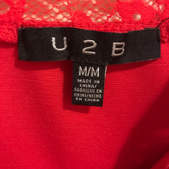 Red sleeveless fit and flare dress - Picture 3 of 5